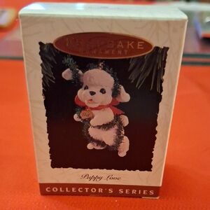 Hallmark Keepsake White Puppy Ornament